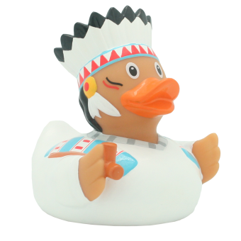 Native American chief duck - design by LILALU 