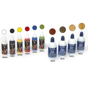 Basic paint pack of dyes 